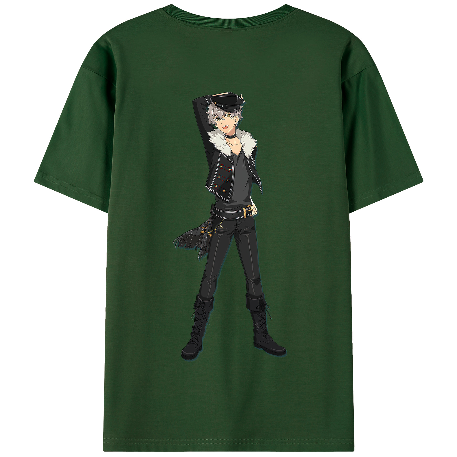 （画像用） あんさんぶるスターズ! Ensemble Stars 綿100％半袖Tシャツ（背面プリント）